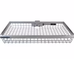 Heck-Pack Lastkorg, varmgalvad, Optimal, 120x 60x12,5 cm inkl snabbfäste