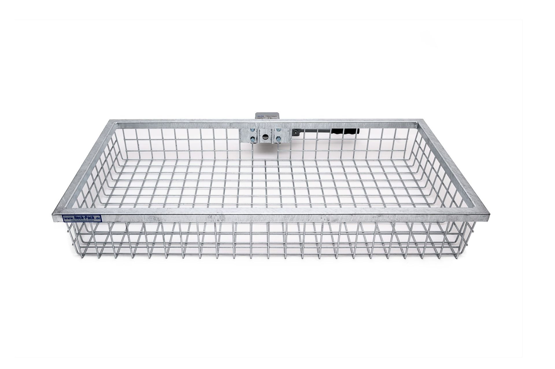 Heck-Pack Lastkorg, varmgalvad, Optimal, 120x 60x17,5 cm inkl snabbfäste