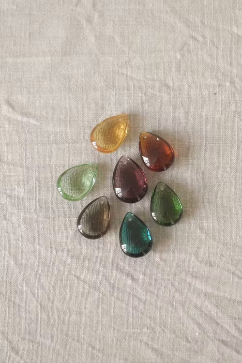 Glasdroppe 25-29 mm