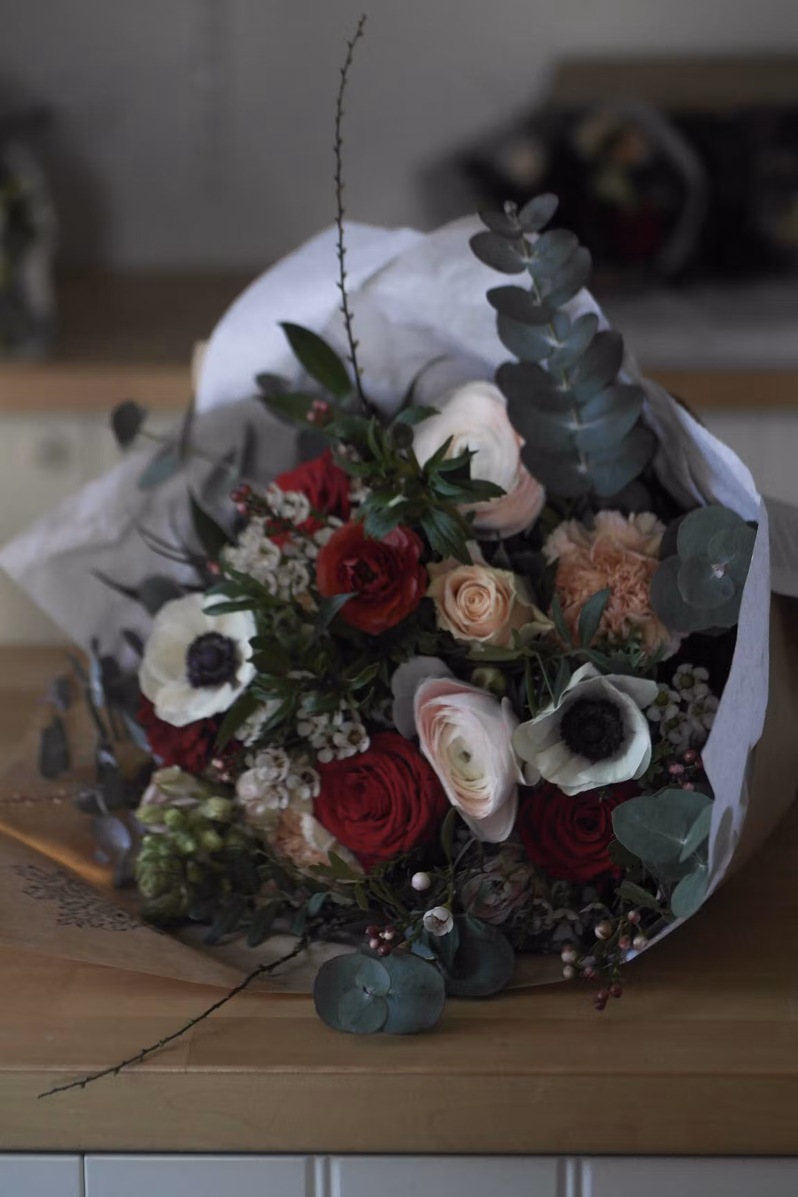 Alla hjärtans dag-bukett, lyx