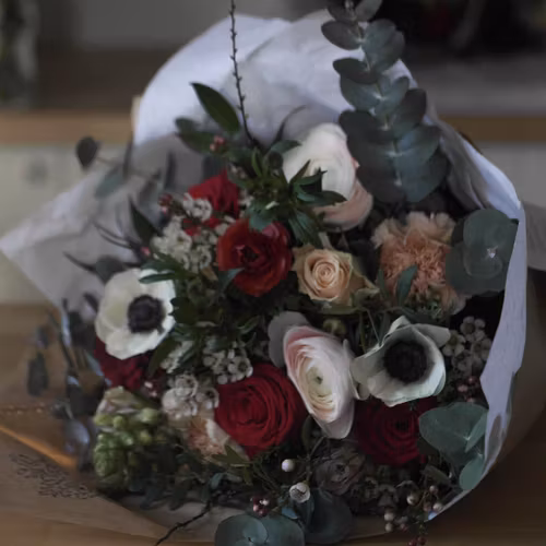 Alla hjärtans dag-bukett, lyx