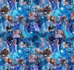 FROZEN BLÅ FT 1METER