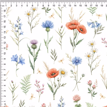SEVEN FLOWERS WHITE
