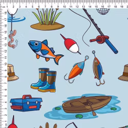 FISHING BLUE
