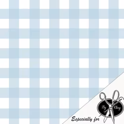 CHECKER BLUE