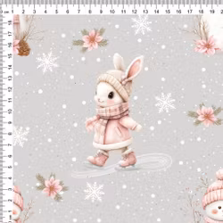 BUNNY AND SNOWMAN
