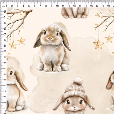 RABBIT IN SNOW