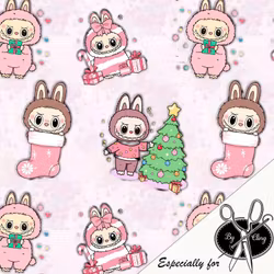 LABUCHRISTMAS PINK