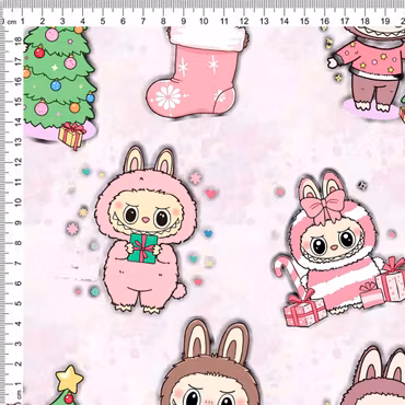 LABUCHRISTMAS PINK