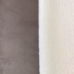 RIB TEDDY TAUPE