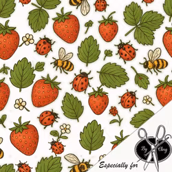 STRAWBERRY LADYBUG