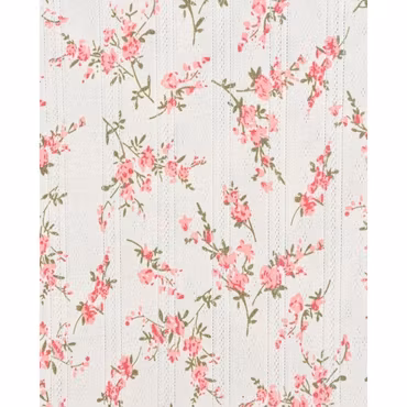 FLOWER BRANCH PINK  POINTELLE