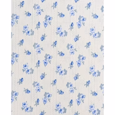 SMALL FLOWER BLUE  POINTELLE