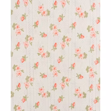 SMALL FLOWER PINK  POINTELLE