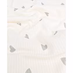 HEART OLDGREEN RIB JERSEY