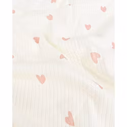 HEART OLDROSE RIB JERSEY