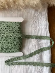 BOMULLSSPETS GRÖN 2