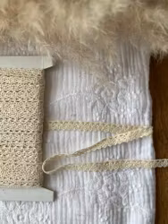 BOMULLSSPETS ECRU 12