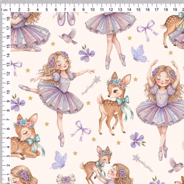 BALLERINA AND DEER