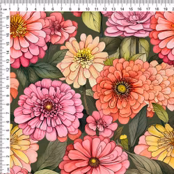 ZINNIA ORANGE