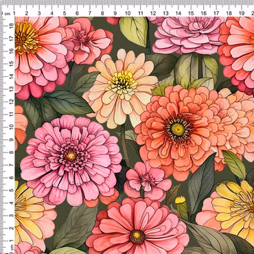 ZINNIA ORANGE
