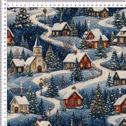 BLUE WINTER VILLAGE