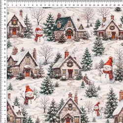 WHITE WINTER VILLAGE