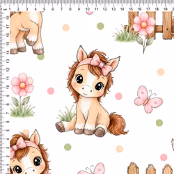 PONY WITH A BOW