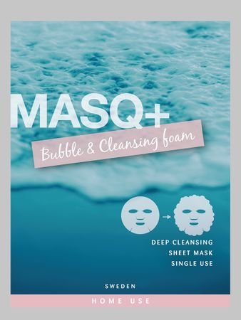 MASQ+ Bubble & Cleansing foam