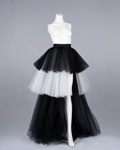Dahlia Skirt svart med slits