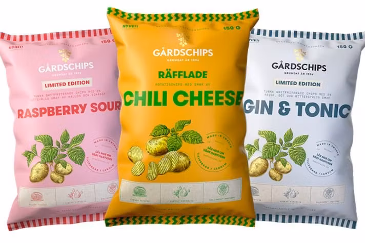 New products from Gårdschips!