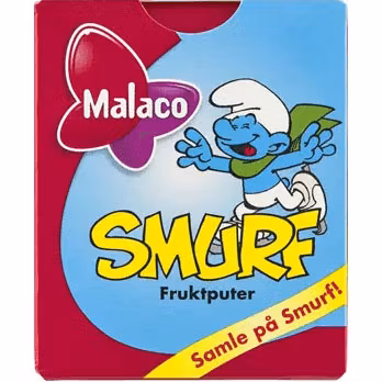Poduszki owocowe Malaco Smurf - 20 gramów (OUTLET)