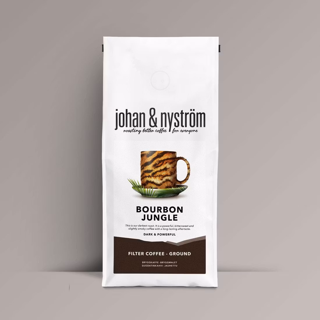 Johan & Nyström Bourbon Jungle, Pre-ground - 500 grams