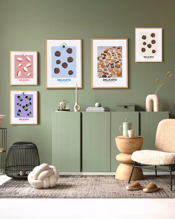 Delicato-Poster, 1948 Retro – 40 x 50 cm