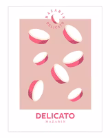 Delicato Poster, "Mazarin" - 40x50 cm
