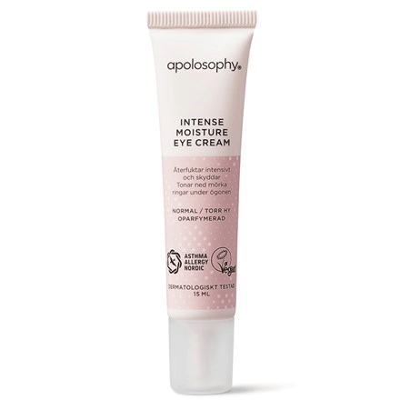Crème pour les yeux hydratante intense Apolosophy Face sans parfum - 15 ml