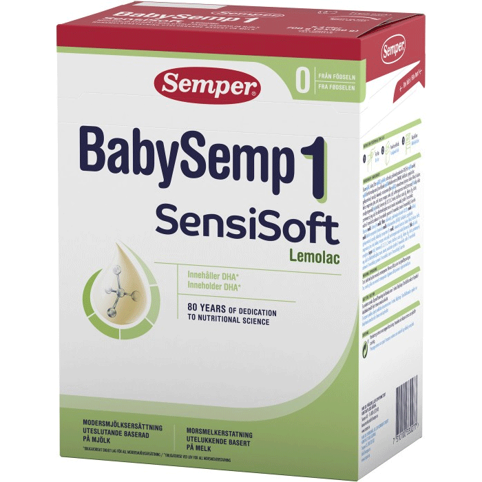 Sempre BabySemp 1 Sensisoft Lemolac 0 mesi - 700 grammi
