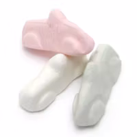 Ahlgrens bilar original, 160 grams (Swedish foam candy cars).