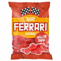 Ferraribilar - Candy cars with raspberry flavour, 130 grams