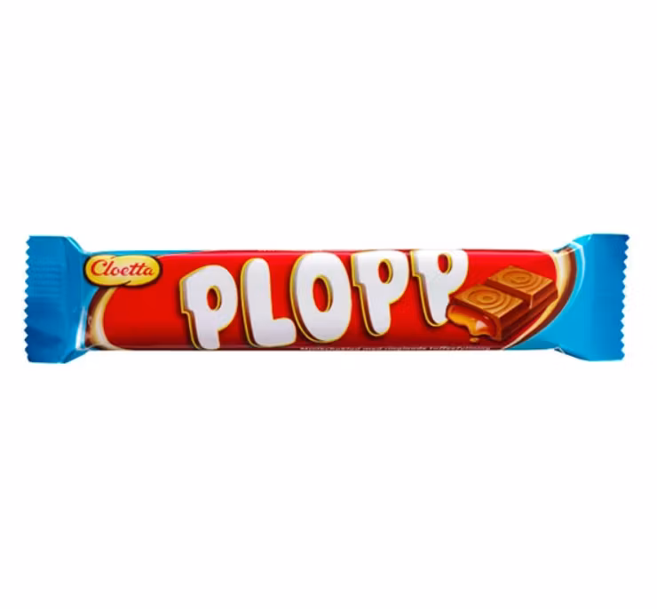 Cloetta Plopp Double Chocolate bar 50 grams