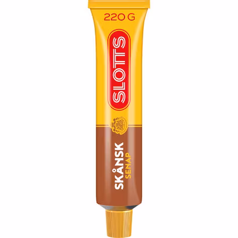 Slotts Senap Moutarde Skånsk 220 grammes