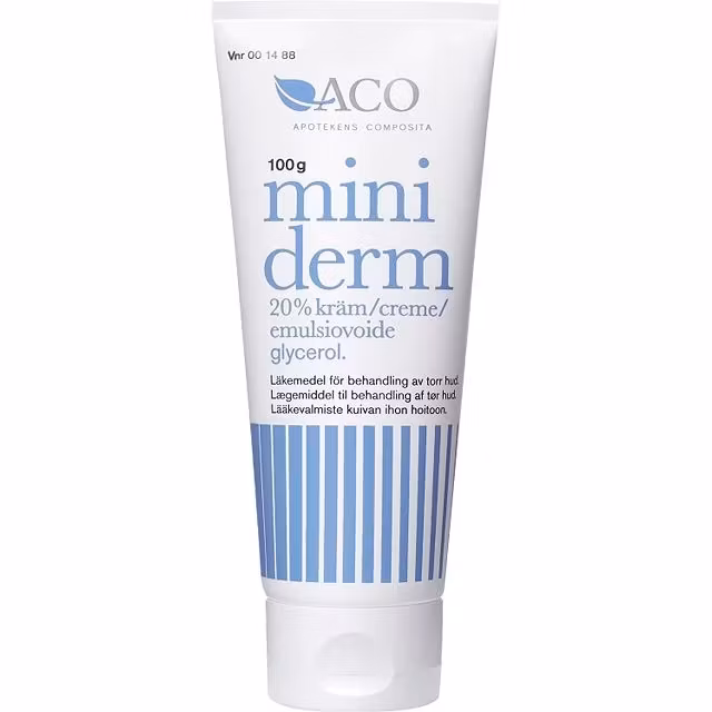 ACO Miniderm, 20% Glicerol, Krem - 100 gramów