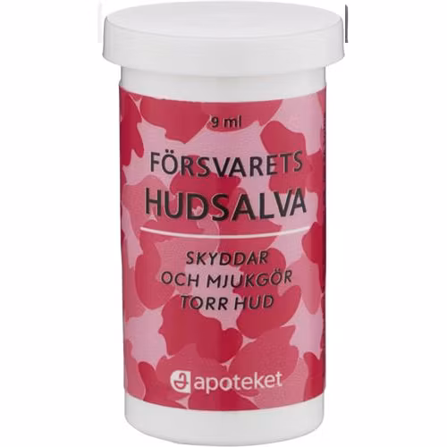 Försvarets Hudsalva Balsamo militare originale, mimetico rosa - 9 ml