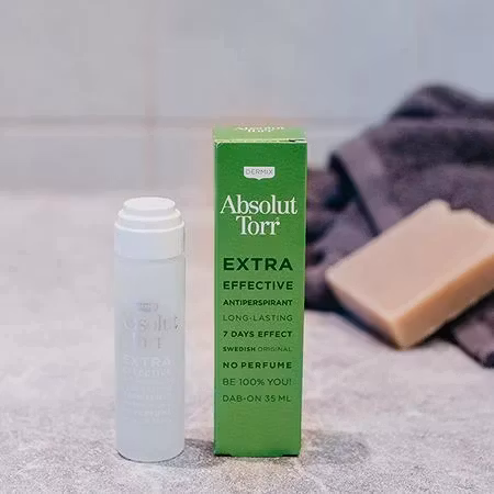 Anti-transpirant extra-efficace Absolut Torr (Absolutely Dry) Dab-On - 35 ml