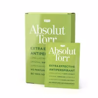 Absolut Torr (Absolutely Dry) Extra Effective Antiperspirant Wipes 10 pcs