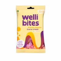 Wellibites Pineapple-passionfruit & black currant - 70 grams