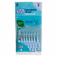 TePe Interdental brush Extra Soft Blue 0.6mm - 8 pcs