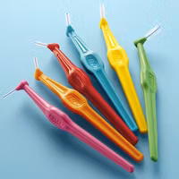 TePe Interdental brush Angle Yellow 0.7mm - 6 pcs