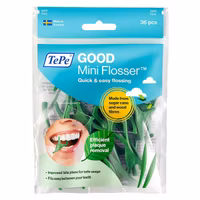 TePe GOOD Mini Flosser Floss Clips - 36 pcs
