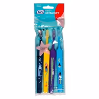 TePe Kids Extra Soft Toothbrush - 4 pcs